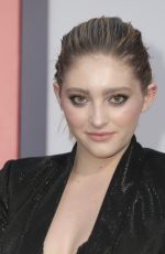 WILLOW SHIELDS at The Spy Who Dumped Me Premiere in Los Angeles 07/25/2018