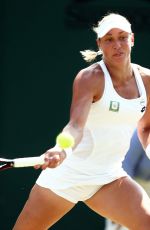 YANINA WICKMAYER at Wimbledon Tennis Championships in London 07/07/2018