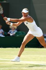 YANINA WICKMAYER at Wimbledon Tennis Championships in London 07/07/2018