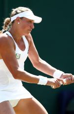 YANINA WICKMAYER at Wimbledon Tennis Championships in London 07/07/2018
