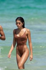 YOVANNA VENTURA in Swimsuit on the Beach in Miami 07/14/2018