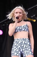 ZARA LARSSON Performs at Lollapalooza Paris Festival 07/21/2018