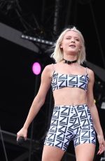 ZARA LARSSON Performs at Lollapalooza Paris Festival 07/21/2018