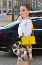 ZOEY DEUTCH at Dior Dinner at Place Vendome in Paris 07/02/2018