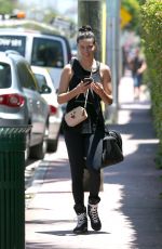 ADRIANA LIMA Leaves a Gym in Miami 08/28/2018