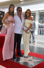 ALESHA DIXON at Simon Cowell Star on the Hollywood Walk of Fame Ceremony 08/22/2018