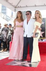ALESHA DIXON at Simon Cowell Star on the Hollywood Walk of Fame Ceremony 08/22/2018