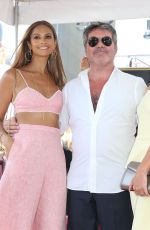 ALESHA DIXON at Simon Cowell Star on the Hollywood Walk of Fame Ceremony 08/22/2018