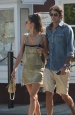 ALESSANDRA AMBROSIO and Nicolo Oddi Out in Los Angeles 08/13/2018