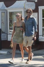 ALESSANDRA AMBROSIO and Nicolo Oddi Out in Los Angeles 08/13/2018