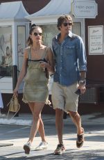 ALESSANDRA AMBROSIO and Nicolo Oddi Out in Los Angeles 08/13/2018