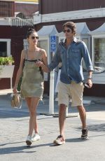 ALESSANDRA AMBROSIO and Nicolo Oddi Out in Los Angeles 08/13/2018