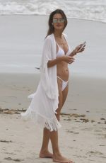 ALESSANDRA AMROSIO in Bikini on the Beach in San Diego 07/25/2018