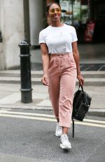 ALEXANDRA BURKE Out and About in London 08/19/2018
