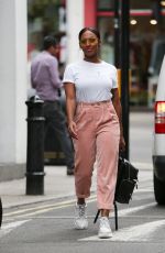 ALEXANDRA BURKE Out and About in London 08/19/2018