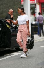 ALEXANDRA BURKE Out and About in London 08/19/2018