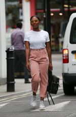 ALEXANDRA BURKE Out and About in London 08/19/2018