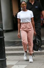 ALEXANDRA BURKE Out and About in London 08/19/2018