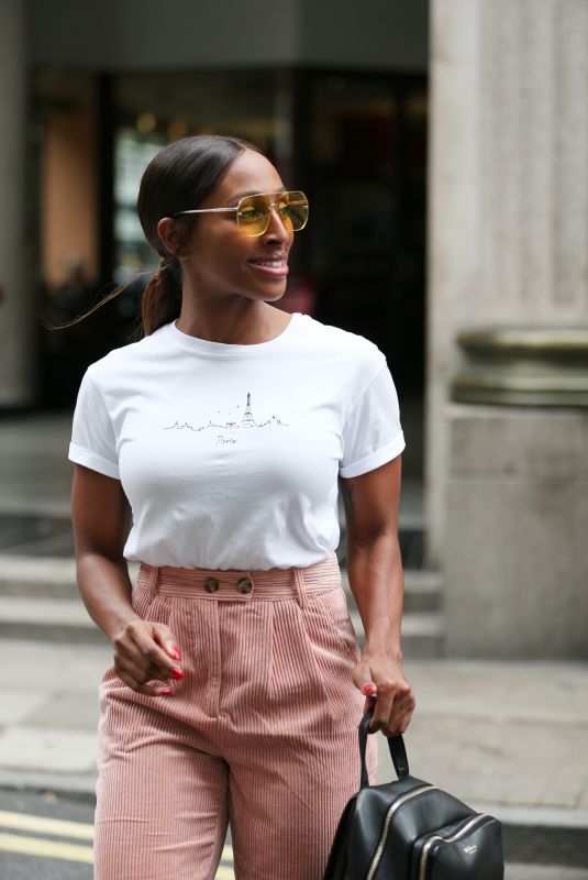ALEXANDRA BURKE Out and About in London 08/19/2018
