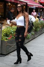 ALEXANDRA BURKE Out and About in London 08/22/2018