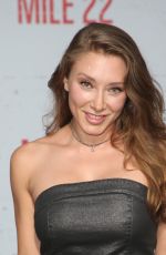 ALEXANDRA VINO at Mile 22 Premiere in Los Angeles 08/09/2018