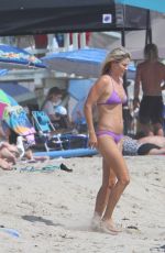 ALI LARTER in Bikini on the Beach in Malibu 08/14/2018