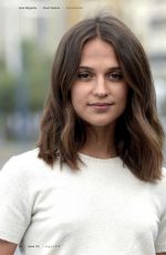 ALICIA VIKANDER in Scan Magazine, August 2018 Issue