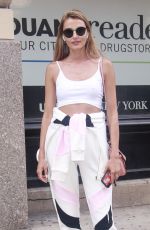 ALINA BAIKOVA Out and About in New York 08/21/2018