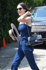 ALISON BROE Out and About in Los Angeles 08/12/2018