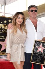 ALLY BROOKE at Simon Cowell Star on the Hollywood Walk of Fame Ceremony 08/22/2018