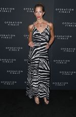 ALYSIA REINER at Operation Finale Premiere in New York 08/16/2018