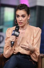 ALYSSA MILANO at Build Speaker Series in New York 08/07/2018
