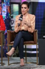ALYSSA MILANO at Build Speaker Series in New York 08/07/2018