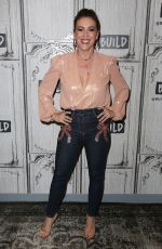 ALYSSA MILANO at Build Speaker Series in New York 08/07/2018