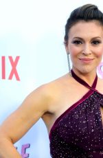 ALYSSA MILANO at Insatiable Season 1 Premiere in Hollywood 08/09/2018