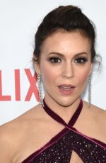 ALYSSA MILANO at Insatiable Season 1 Premiere in Hollywood 08/09/2018