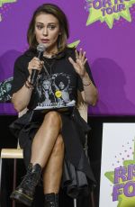 ALYSSA MILANO Speaks at Rise Up for Roe Tour in Las Vegas 08/20/2018
