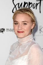 AMANDA JOY AJ MICHALKA at Support the Girls Premiere in Los Angeles 08/22/2018