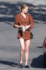 AMBER HEARD Out and About in Hollywood Hills 08/27/2018