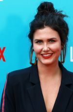 AMBER HODGKISS at Like Father Premiere in Los Angeles 07/31/2018