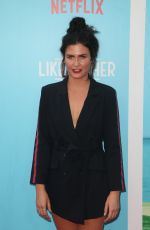 AMBER HODGKISS at Like Father Premiere in Los Angeles 07/31/2018