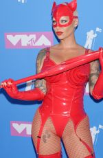 AMBER ROSE at MTV Video Music Awards in New York 08/20/2018