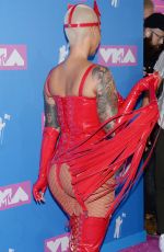 AMBER ROSE at MTV Video Music Awards in New York 08/20/2018