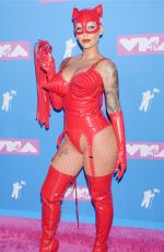 AMBER ROSE at MTV Video Music Awards in New York 08/20/2018