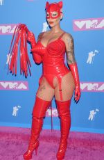 AMBER ROSE at MTV Video Music Awards in New York 08/20/2018