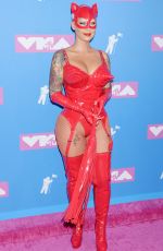 AMBER ROSE at MTV Video Music Awards in New York 08/20/2018