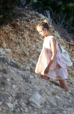 AMELIA WINDSOR on the Beach in Ibiza 08/01/2018