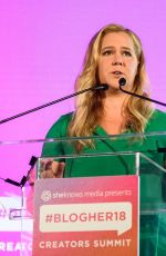 AMY SCHUMER at #blogher Creators Summit in New York 08/08/2018