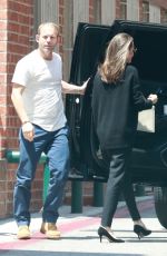 ANGELINA JOLIE Leaves a Medical Building in Beverly Hills 08/16/2018