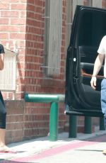 ANGELINA JOLIE Leaves a Medical Building in Beverly Hills 08/16/2018